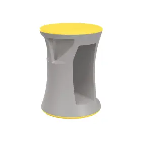 83464-yellow Mooreco Hierarchy Flipz Rubber School Chair Yellow/gray