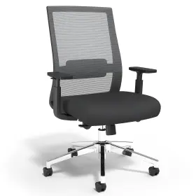 St63142-cc Myofficeinnovations Mesh And Fabric Task Chair Black 53249 24328573