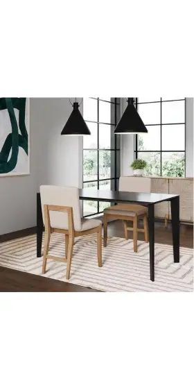 93000084 Nathan James Set Of 2 Gracie Dining Chair Light Brown
