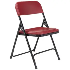 National Public Seating 604747818340 818 Folding Chair Plastic 29-1/2in H Pk4
