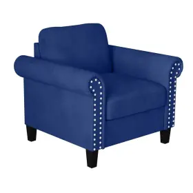 Ukd16-10-blu New Classic Furniture Alani Accent Chair-deep Blue