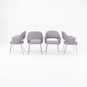 1101 Nightingale 2018 Set Of Four Corp Grey Leather Tonik Dining Arm Chair Vinyl