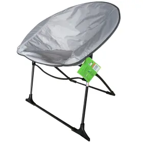 460050008 Nobrand Impact Canopy Luna Lightweight Portable Folding Dorm Chair Gray