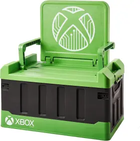 Ns4542 Nobrand Storage Box And Folding Chair - Gaming Accessory Organizer With Lid Handles