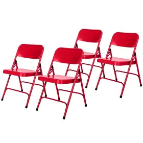 Oef200 Oef Furnishings Oef240 Series All-steel Heavy-duty Folding Chairs Commercial-grade Metal Cha