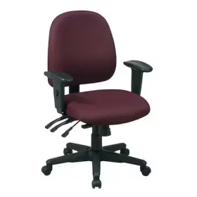 43808-227 Office Star Desk Chair Adjustable Arms 3-1/2 Inch Height