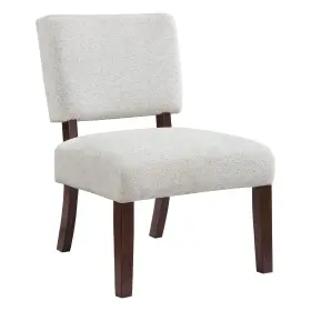 Office Star Products 090234586128 Osp Home Furnishings Jasmine Mid-century Modern Accent Chair With Wood Legs
