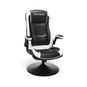 Rsp-800-blk-wht Ofm Rsp-800 Racing Style Rocking Gaming Chair White Rocker