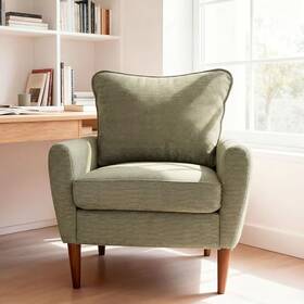 Olixis 715569363762 Comfy Accent Chair For Living Room Bedroom And Waiting