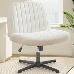 Olixis 762501428201 Criss Cross Chairs Legged Armless No Wheels Wide Seat Height