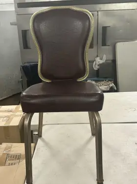 2547s Originally Purch From World Market Retro Style Metal And Vinyl Dining/banquet Stackable Chairs
