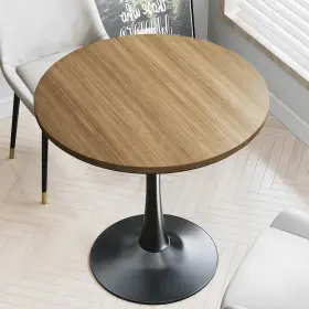 Yjxyz60mw Osivaex 24 Inch Small Tulip Table For 2 Person Walnut Round Dining