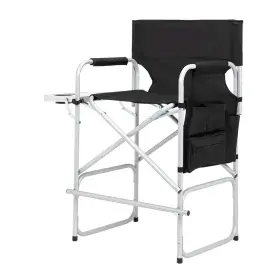 Ov-dc-101 Outvita 26 Inch Tall Directors Chair Height Seat Folding With Side Table Storage Bag Sup