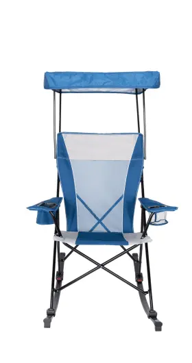 36192528 Ozark Trail Mesh Tension Swing Camping Chair With Canopy Detachable