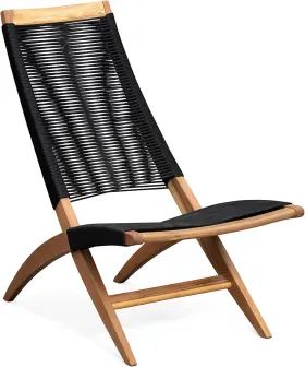 63364 Patio Sense 711182009520 Lisa Modern Lounge Chair Natural Wood Finish Mid Century Moder 63364 Patio Sense 711182009520 Lisa Modern Lounge Chair Natural Wood Finish Mid Century Moder