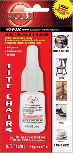 Pc Products 313099270217 Wonderlokking Tite Chairs Adhesive For Chair Joint And Furniture Repair By Pc-p