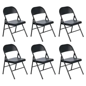 81148-u-b Peakform Steel Folding Chair With Leg Braces Construction And Foot Caps 6pk Used