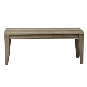 Pr-4753-1953440 Pemberly Row Contemporary Transitional Light Brown Bench Rta