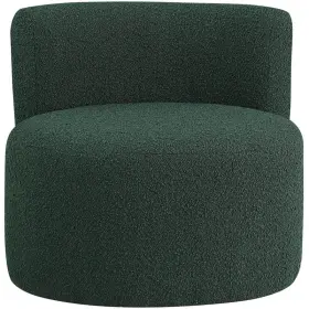 Pr-4753-2564258 Pemberly Row Modern / Contemporary Green Boucle Fabric Accent Chair