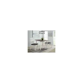 Dmt7003dlds Picket House Furnishings Tuttle 3pc Drop Leaf Dining Set In Brown-table And Two Ch