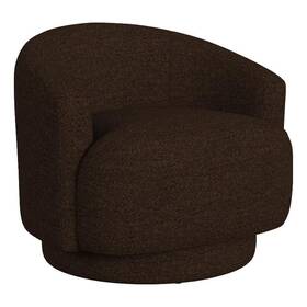 Picket House Furnishings U-16960-11830-101 Oasis Swivel Chair In Jh Chocolate