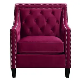 Utf287100ca Picket House Furnishings Teagan Accent Chair In Red
