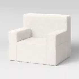 80677699 Pillowfort Brand New Cream Kids Sofa Chair Soft Sherpa Armchair For Boys/girls