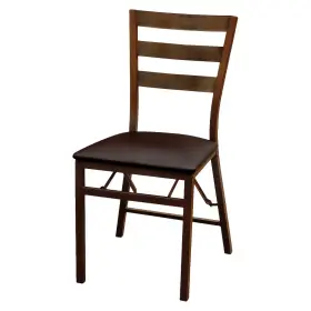 16750484 Plastic Development Group Folding Chair Brown - Dev