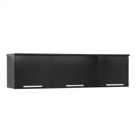 Prepac 772398521930 Black Coal Harbor Wall Mounted Hutch 12.5 Inch D X 47.25 W 13 H