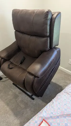 Lx907821607s20 Pride Leather Reclining Lift Chair