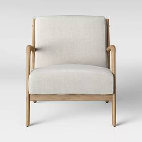 Project 62 249082018 Esters Wood Armchair Cream/natural -