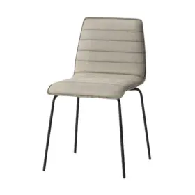 Project 62 677446148629 Salk Modern Quilted Stackable Dining Chair Linen - Channel Tufted