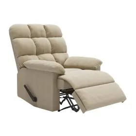A138420 Prolounger Khaki Microfiber Wall Hugger Recliner