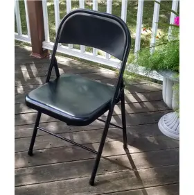Pursuequality Shop 583382920819 Peakform Vinyl Padded Chair Black