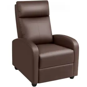 R-23pu72p Rankok Chair Modern Pu Leather Reclining Ergonomic Adjustable Recliner For Living