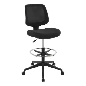 Cam0560tw Realspace Laristo Mesh/fabric Mid-back Drafting Chair Black
