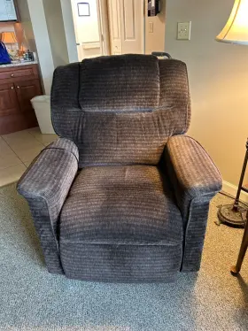 72506 Recliner Brown Electric Recliner/lift Chair Deltadrive Raffel