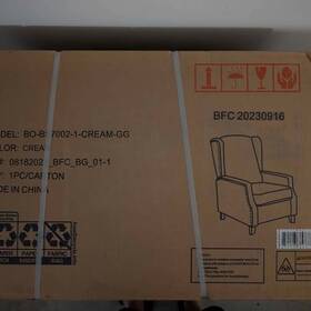 Recliner Cga-bo-497359-cr-hd Prescott Traditional Push-back Chair