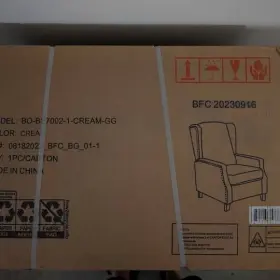 Cga-bo-497359-cr-hd Recliner Prescott Traditional Push-back Chair