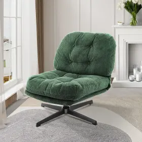 Ah-0198 Redlife Modern Accent Chair Upholstered Swivel Comfy Fabric Living Room