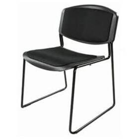 Regency 4450bk Zeng Polypropylene Padded Stacker - Black