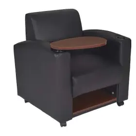 7701jvbk Regency Arm Chair Series Nova Breathable Vinyl Black