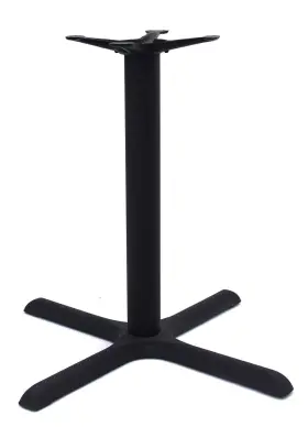 Regency 843532000717 Seating Cain Table X Base For 30-inch Tabletops Black