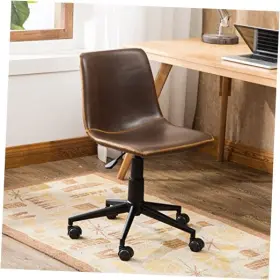 Of1012br Rh Cesena Faux Leather 360 Swivel Air Lift Office Chair Brown