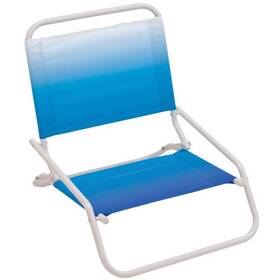 Rio Brands Sc560-2503bpk8 1-position Blue/white Beach Chair