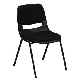 Ffif36379bk Roseto Ffif36379 Hercules 21 Inch W Metal Framed Stackable Occasional - Black