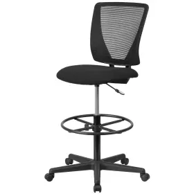 Ffif38457bk Roseto Ffif38457 26.25 Inch W Fabric Drafting Chair - Black
