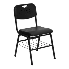 Ffif52334bk Roseto Ffif52334 Hercules 16-1/4 Inch W Metal Framed Classroom Chair - Black