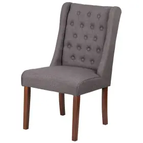 Ffif61035gy Roseto Ffif61035 Traditional 22 Inch W Button Tufted Shelter Side - Grey
