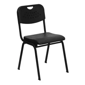 Ffif71456bk Roseto Ffif71456 Hercules 16-1/4 Inch W Metal Framed Stackable - Black